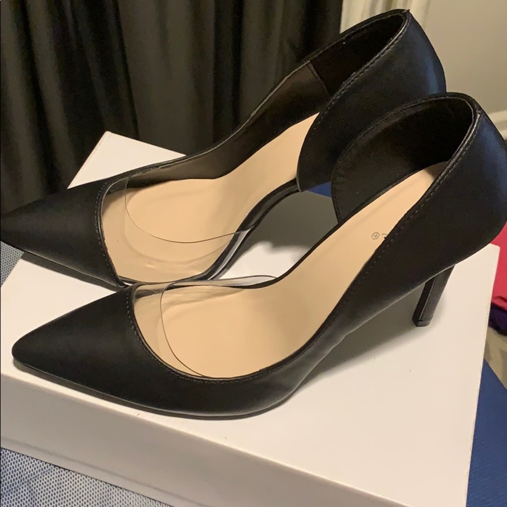 Black heels